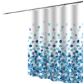 Thickened waterproof polyester fabric shower curtain